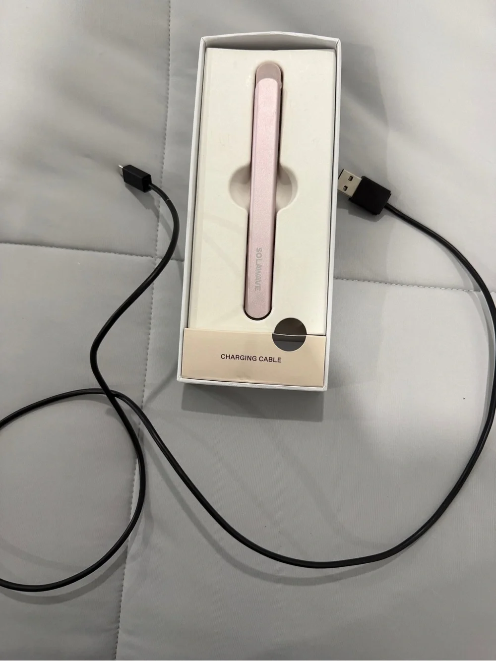 Solawave Rose Gold wand Skin Tool for Facial Care